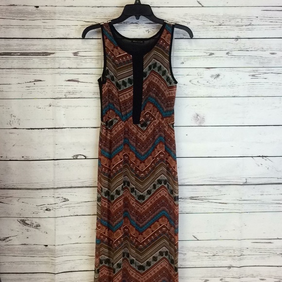 Jella Couture Dresses & Skirts - Jella Couture tribal boho print sleeveless maxi
